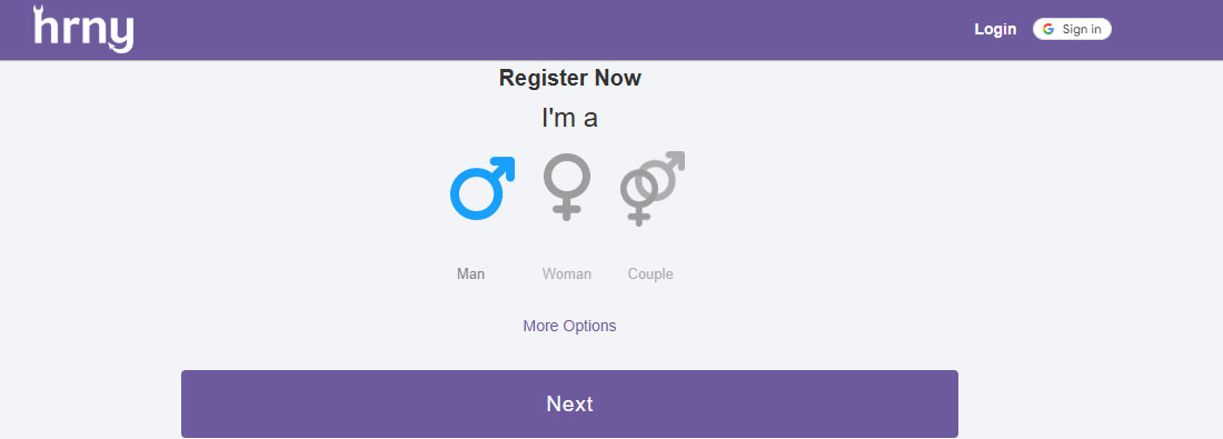 Hrny Registration